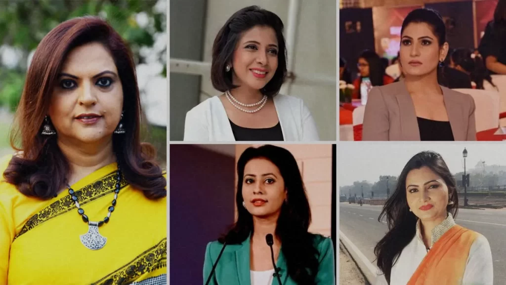 Popular Female News Anchors in India