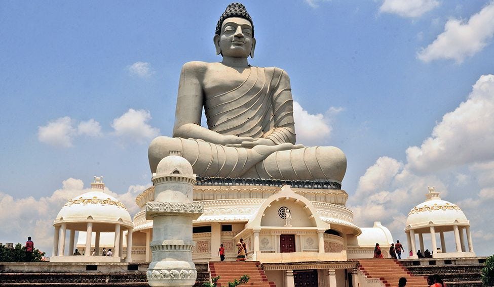 Dhyana Buddha Statue, Andhra Pradesh