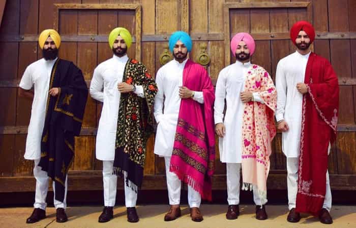 Traditional Dress of Men in Punjab