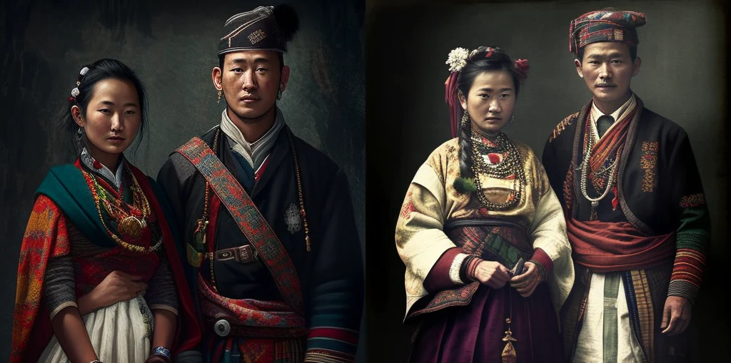 Traditional Dress of Sikkim