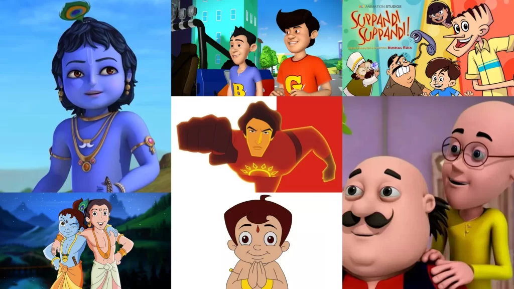 Famous Indian Cartoon Characters