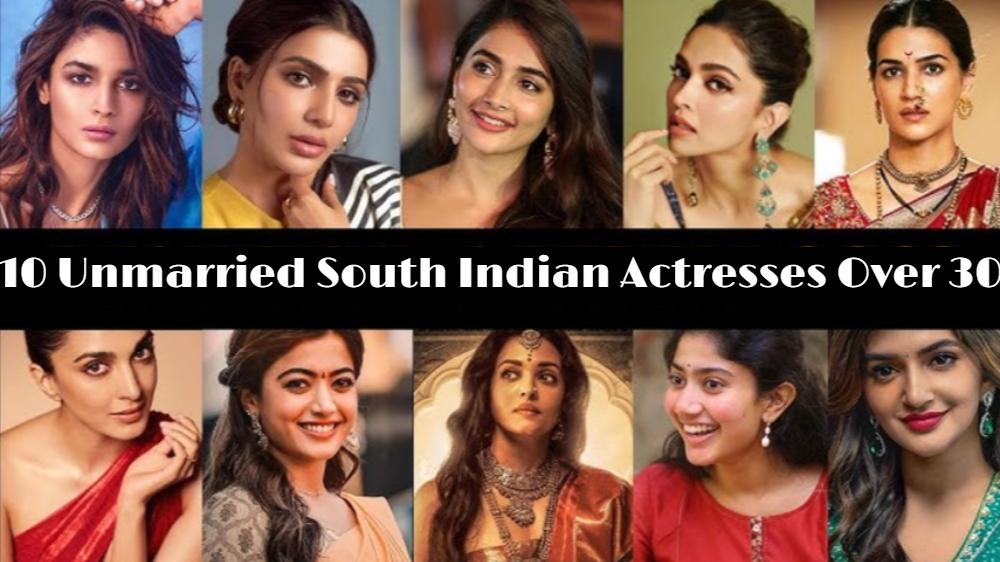 10 Unmarried South Indian Actresses Over 30