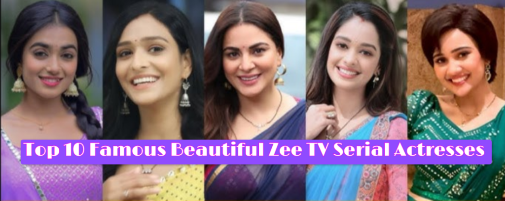 Top 10 Famous Beautiful Zee TV Serial Actresses