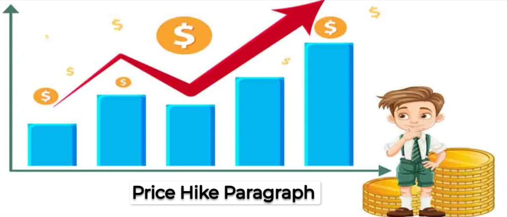 Price Hike Paragraph